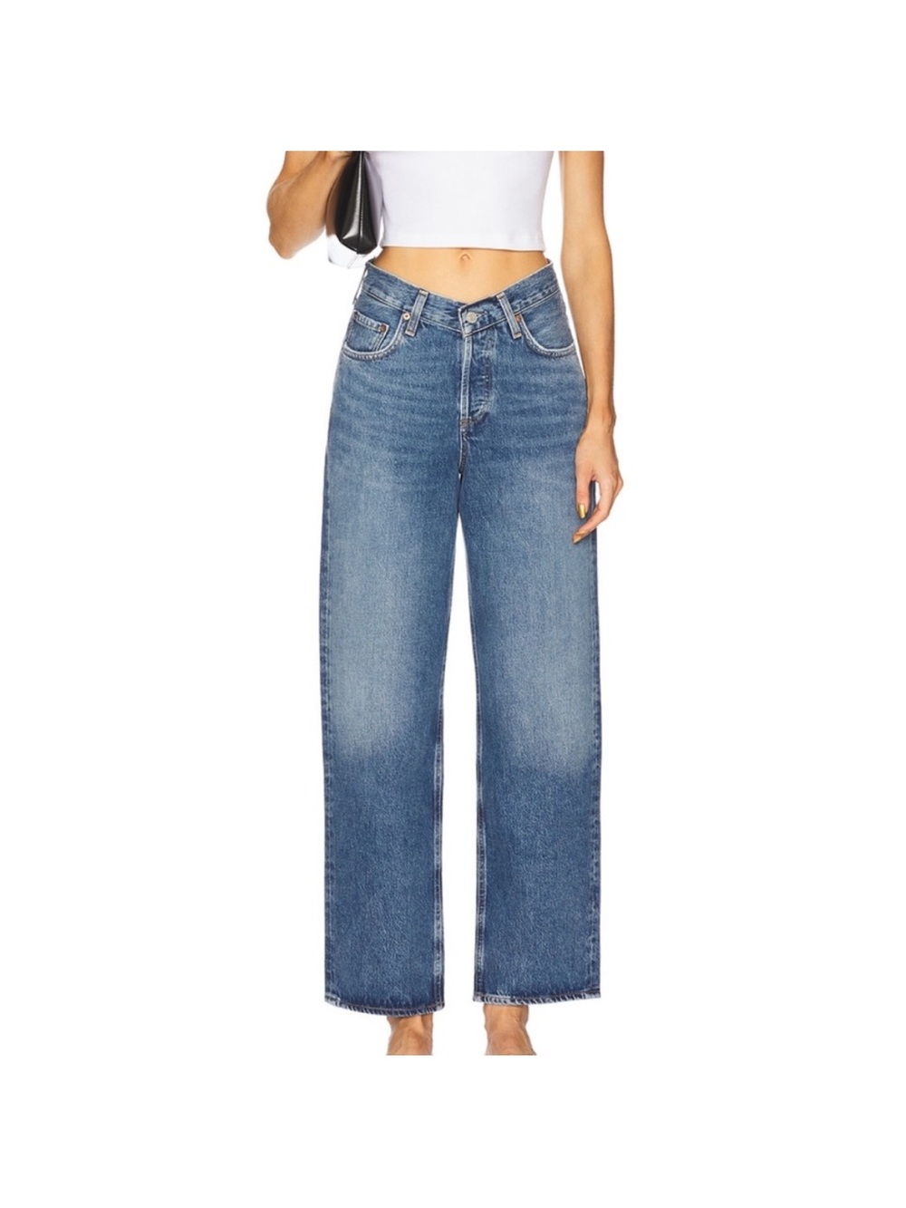 Agolde v-waist baggy jean size 28